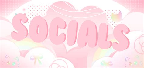 My Socials .